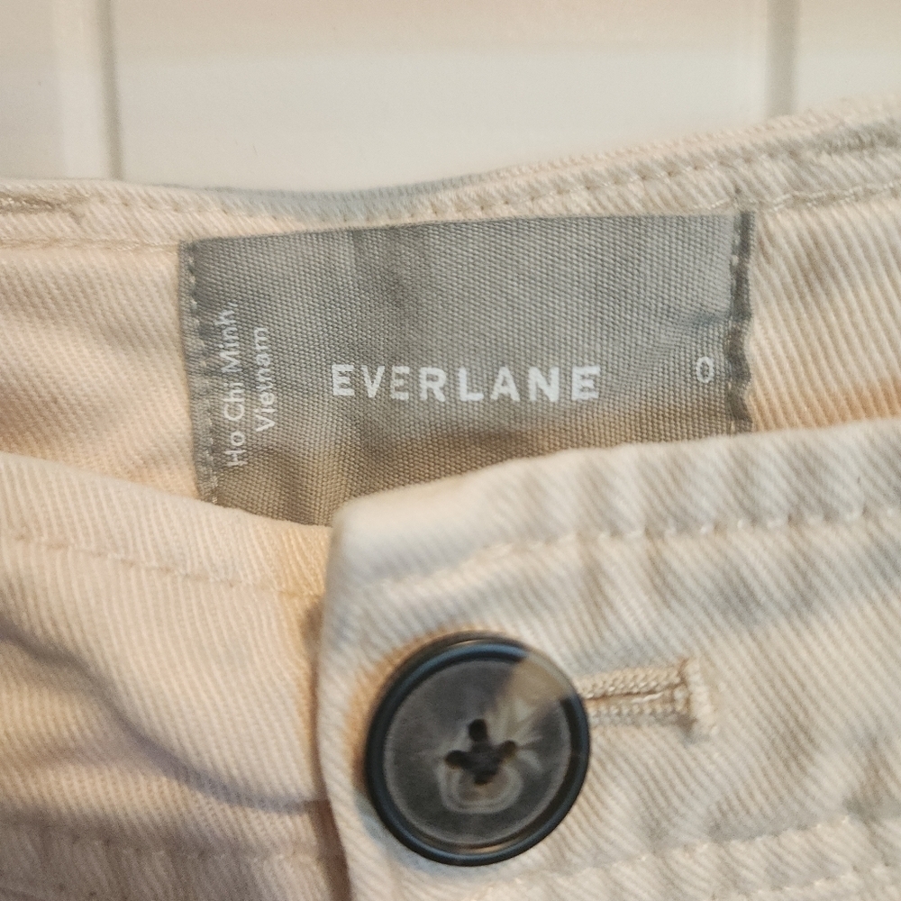 Everlane The Relaxed Chino Parchment Size 0 - Picture 6 of 8